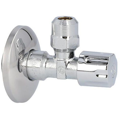 Vanne d angle Schlösser 1/2"x3/8"x10 - avec bague teflon filetage male auto-étanche