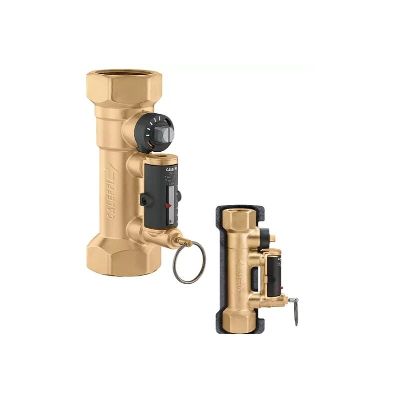 Vanne d'équilibrage avec débitmètre 1" plage de débit 10-40 Caleffi 132602 1" - 10-40