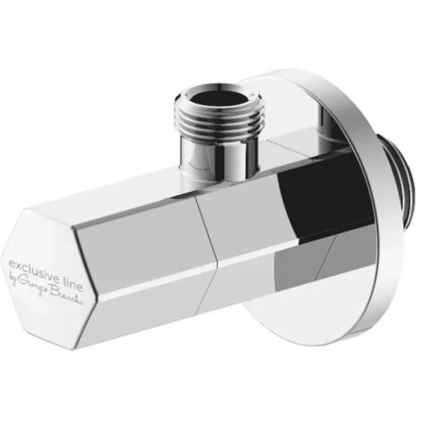 Vanne d'angle IDMAR 1/2" x 3/8" avec tête en céramique 1002