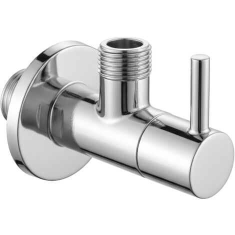 Vanne D'Angle Rea 1/2" X 3/8" Chrome