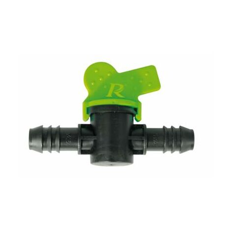 Vanne d'arret cannelée pour tuyau diamètre16mm