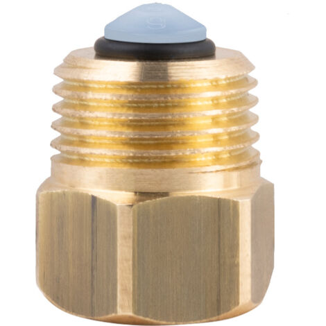 Vanne d'arrêt de ventilation, 1/2 pouce mâle x 3/8 pouce femelle