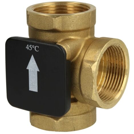 Vanne de charge thermique 1 1/4'' FF température d'ouverture +45 °C