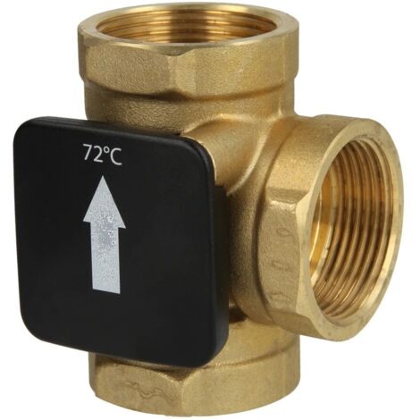 Vanne de charge thermique 1 1/4’’ FF température d'ouverture +72 °C