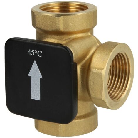 Vanne de charge thermique 1’’ FF température d'ouverture +45 °C