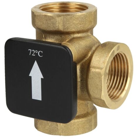 Vanne de charge thermique 1’’ FF température d'ouverture +72 °C