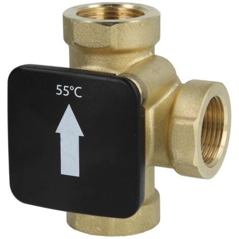Vanne de charge thermique 3/4’’ FF température d'ouverture +55 °C