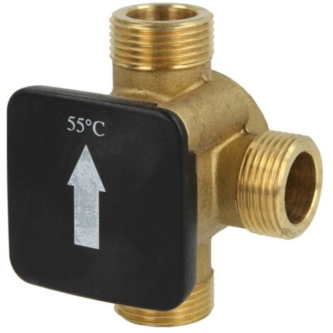Vanne de charge thermique 3/4’’ FM avec température d'ouverture +55 °C