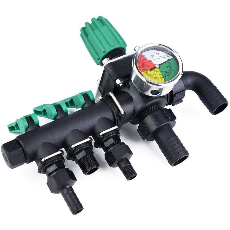 Vanne de Commande de pulvérisateur, Vanne de Distributeur d'eau à 3 Voies séparateur d'eau séparateur de pulvérisateur séparateur d'eau à 3 Voies,