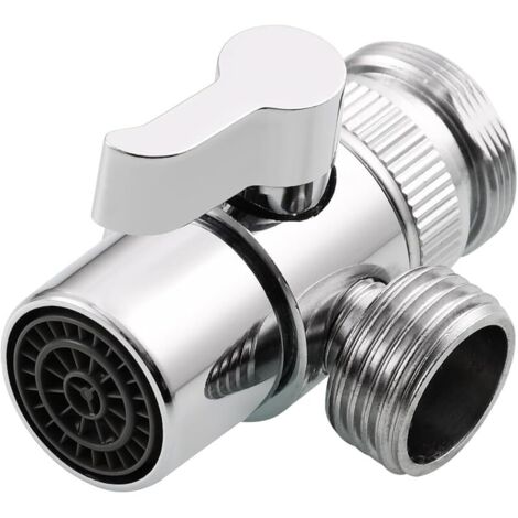 Vanne de commutation à 3 voies en laiton robinet de vanne avec adaptateur M22 à M24, pièces de rechange, SBA021