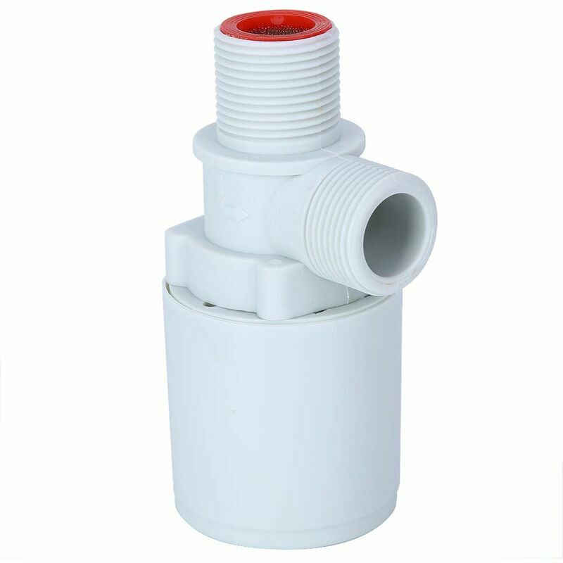 Vanne de contrôle automatique du niveau d'eau 3/4po vanne à bille flottante en plastique pour réservoirs d'eau tours piscines