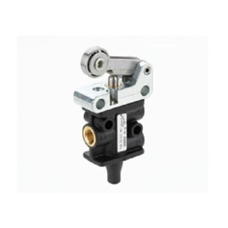 Vanne de contrôle pneumatique RS PRO Soupape mécanique 3/2 Super X Levier à galet 3/2, G 1/8, 1/8pouces ( Prix pour 1 )