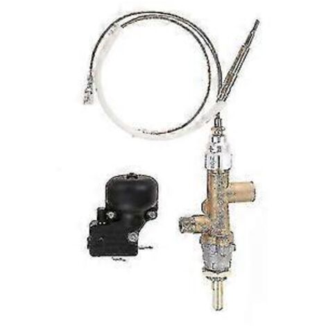 Vanne de contrôle pour chauffage de terrasse à gaz, capteur thermocouple, bouton de vidange, sécurité pour foyer extérieur au propane YKT