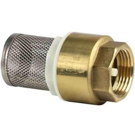 Vanne de filtration en laiton de 2 pouces, adaptée aux pompes à eau et aux systèmes d'irrigation - excellente étanchéité, filtre efficacement les impuretés, installation rapide et idéale pour les syst