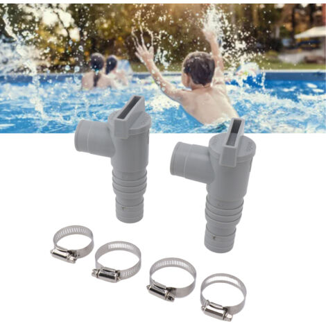 Vanne de Maintenance pour Piscine avec Connexion Tuyau 32mm