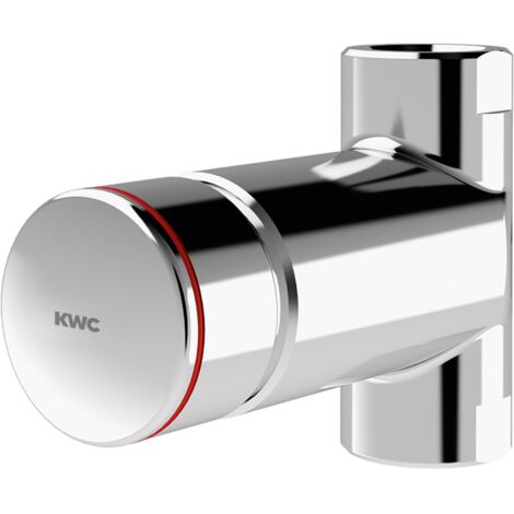 Vanne de passage KWC AR, F3, hydraulique, sans mélange, en surface, 2xG1/2