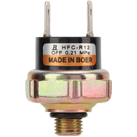 Vanne de pressostat de compresseur d'air universelle pour séchoir de récepteur de climatiseur de voiture de klaxon de Train
