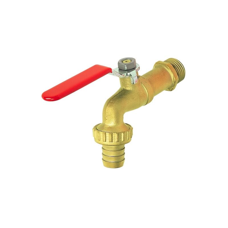 Vanne à boisseau sphérique 682 poignée plate rouge - 3/4' - 1' - 22 mm Sferaco