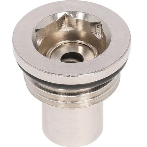 Vanne de purge automatique DN15(1/2"), pour radiateurs électriques, pression d’ouverture 4,5 ± 0,8 bar
