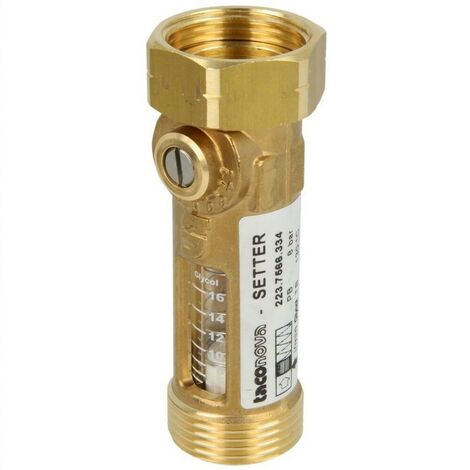Vanne de réglage et d'équilibrage TacoSetter Inline 130 FF/FM 4 - 16