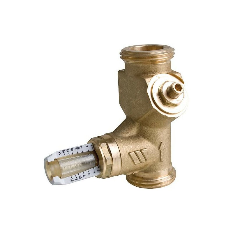 Vanne de régulation de débit WattFlow bp srv filetage male DN15 1' 2-16 l