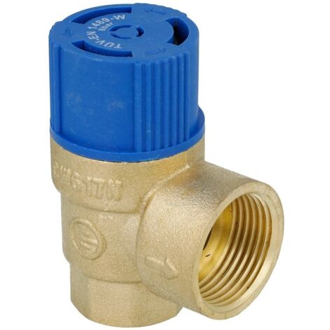Vanne de sécurité pour eau potable 1/2’’ 8 bar