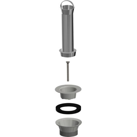 Vanne de tube de support KWC AR, WASHINO, en plastique, DN40, 2000109148