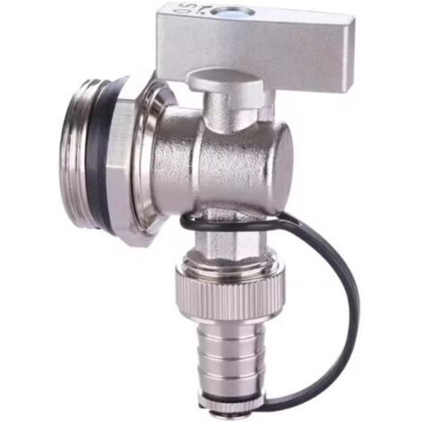 Vanne de vidange en cuivre pour chauffage au sol avec grand débit, vanne séparateur d'eau pour améliorer le fonctionnement et la circulation du système de chauffage (1)