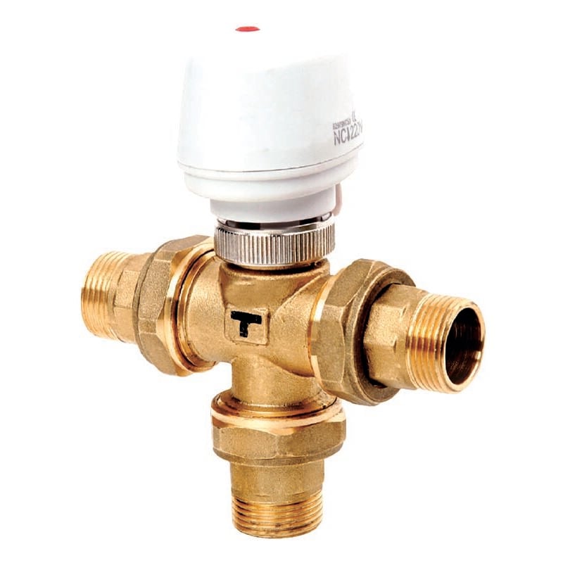 Ferrari Srl - Vanne de zone à piston avec actionneur 3/4' 3 voies