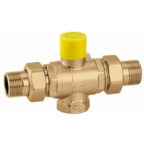 Vanne de zone à sphère trois voies 3/4" Caleffi 648050  3/4"