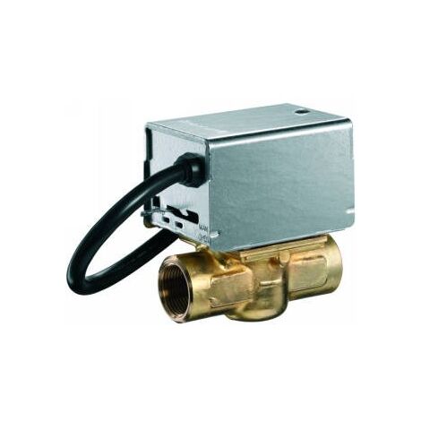 Vanne de zone motorisée à 2 voies avec ressort de rappel - HONEYWELL Dimensions : 3/4".