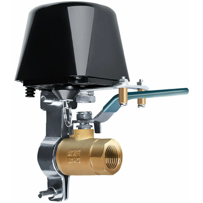 Gabrielle Vanne d'eau intelligente Wi-Fi pour interrupteur à levier contrôleur de vanne de gaz électrique minuterie d'arrosage d'eau app télécommande