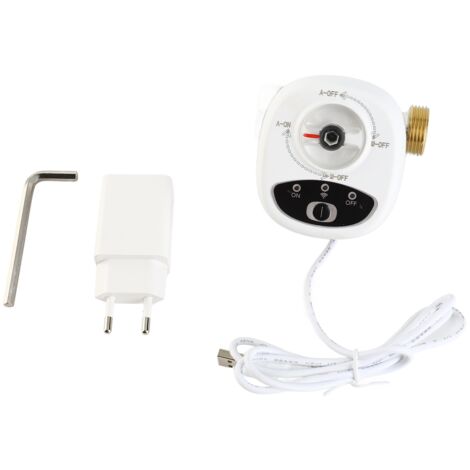 Vanne d'eau WiFi résistante IP65, minuterie automatique, commande vocale intelligente, application intelligente DN20