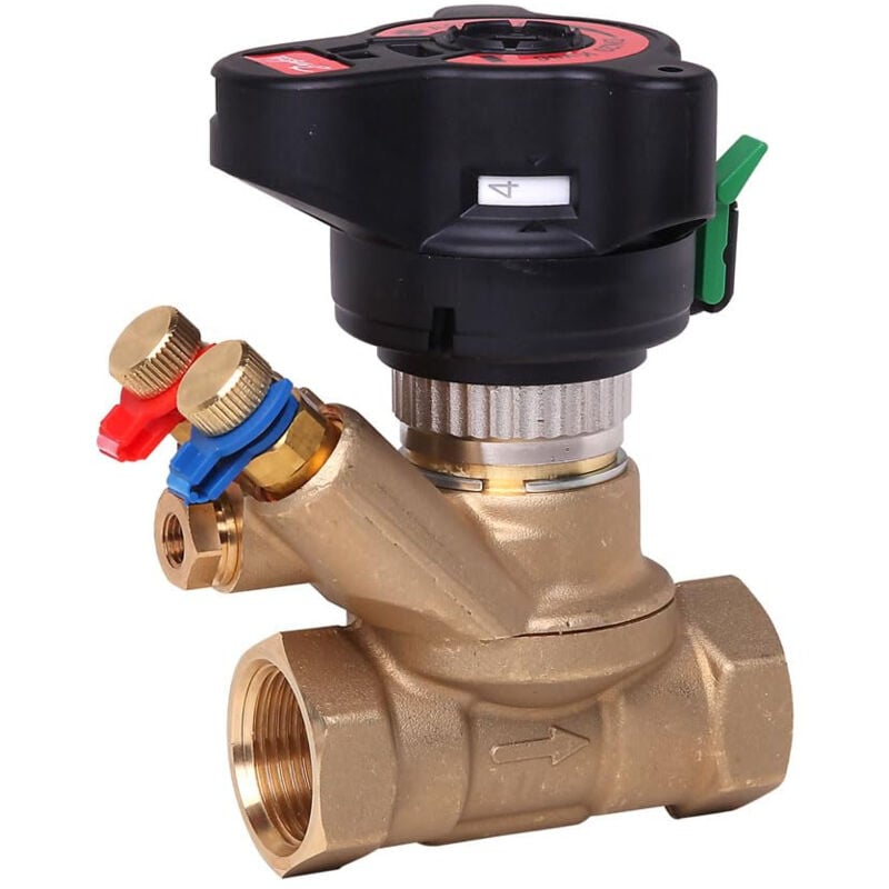 Vanne d'équilibrage et accessoires - vanne d'équilibrage automatique type asv-bd avec coque isolante dn 15 - filetage - Danfoss