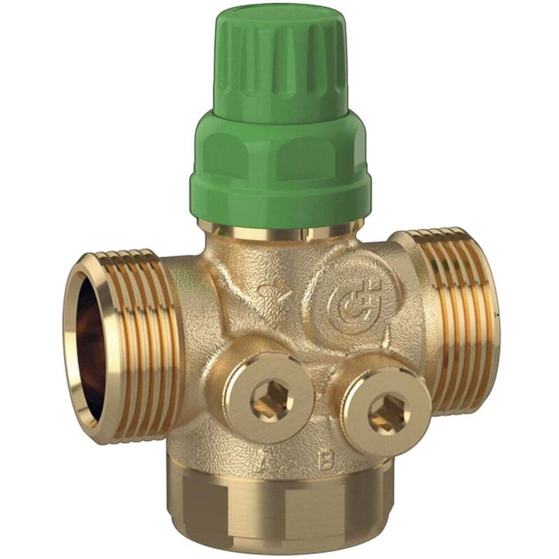 Vanne d'équilibrage et de régulation indépendante flowmatic - 1' (26/34) Mâle - plage de débit : 0,08/0,40 Thermador