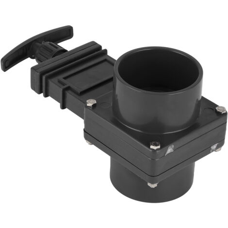 Vanne d'évacuation ABS 63 mm pour camping-car, grande efficacité et diamètre large pour eaux usées