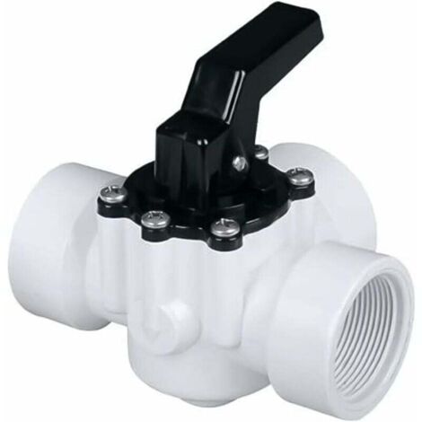 Vanne d'inversion de piscine - 1 1/2 pouce femelle - 3 voies Vanne d'inversion de piscine de remplacement - Vanne de remplacement pour piscines et spas