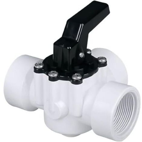 Vanne d'inversion pour piscine - 1 1/2 pouce femelle - Vanne d'inversion de remplacement 3 voies pour piscines et spas