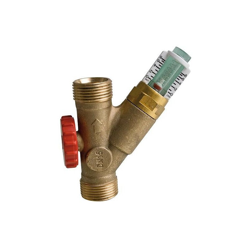 Vanne d'équilibrage WattFlow ol raccord filetage bilatéral filetage male DN15 1/2' 1-8 l