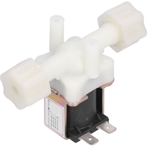 Vanne Électrovanne G1/4 Normalement Fermée 12V DC pour Contrôle d'Entrée d'Eau Machine RO