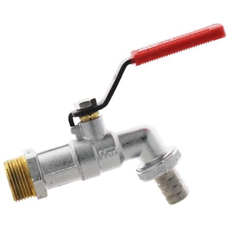 Vanne et robinet laiton - Robinet 1/4 de tour laiton raccord au nez 1/2''-3/4''