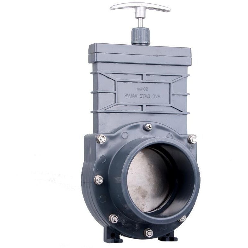 Le Poisson Qui Jardine - Vanne Guillotine pvc 160 mm pour bassins de jardin et irrigation