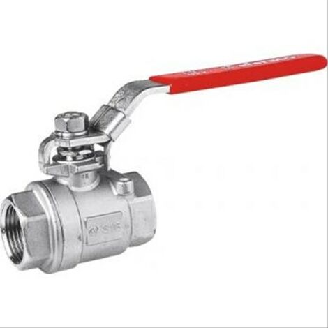 Vanne Inox à boisseau sphérique FF1/2''(15/21)