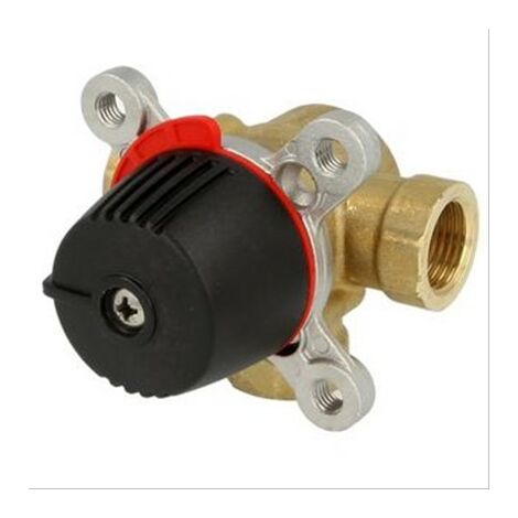 Vanne mélangeuse 3 voies Wipex laiton, F3/4'' - Diam20 - 4 Kvs