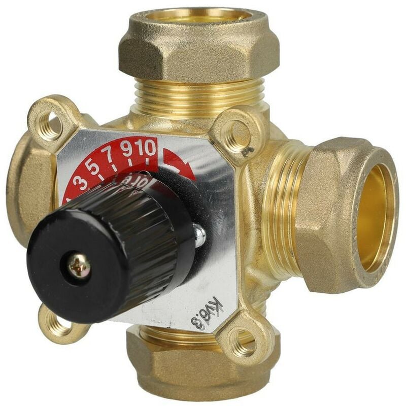 Mélangeur 4 voies bague de serrage Ø 28 mm