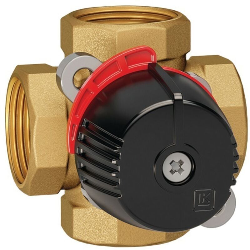 Thermador - Vanne à secteur laiton Thermomix 4 voies 1 f