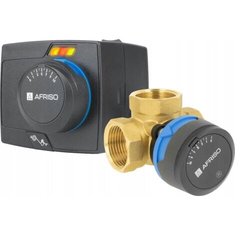 Vanne mélangeuse rotative 3 voies ARV 384 Vario ProClick DN25 Rp 1 pouce Kvs 4,5 - 12 m3/h – Servomoteur électrique ARM
