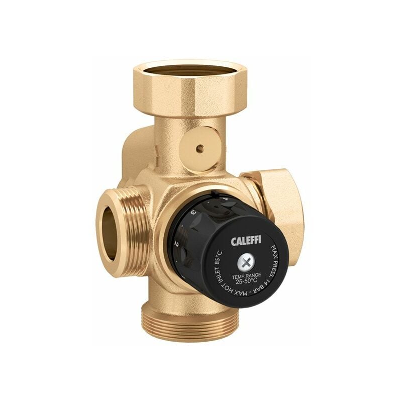 Mitigeur thermostatique température de réglage 40-70°C Caleffi 166005 40-70 °c