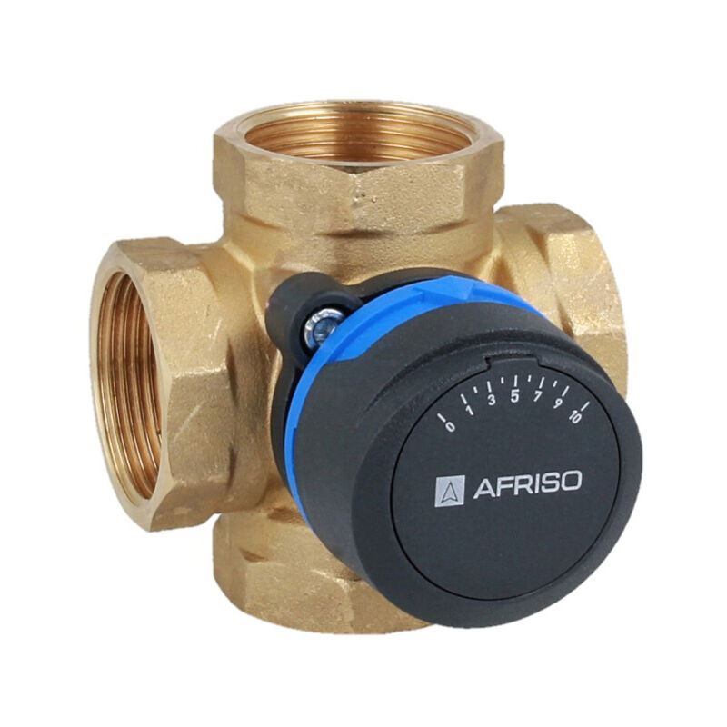Afriso - 4-way 5/4' DN32 Femelle Universel Vanne Mélangeuse Chauffage Système