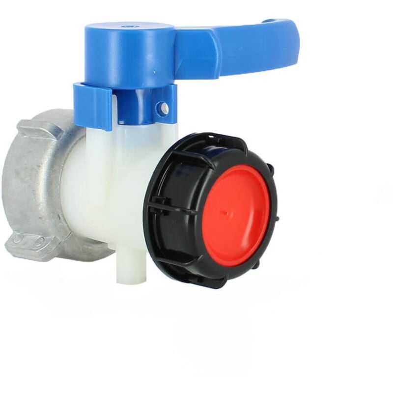 Multicuves - Vanne cuve - écrou S75X6 et sortie S60X6 - compatible Schütz